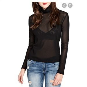 NWT Rachel Roy  Mesh top